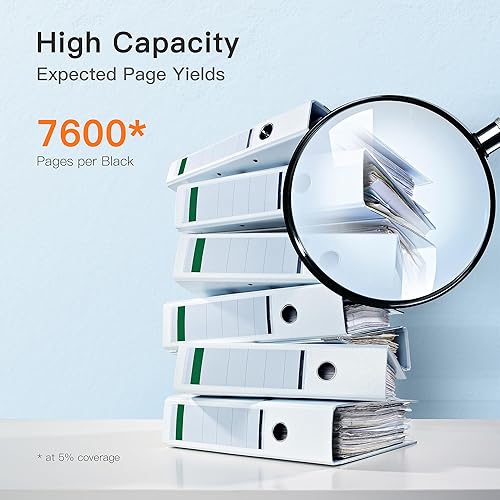 Miniatura 122 de E-Z Ink 202XL - Cartuchos de tinta remanufacturados de alta capacidad para Epson 202 XL 202XL T202XL para usar con impresora Expression Home XP-5100