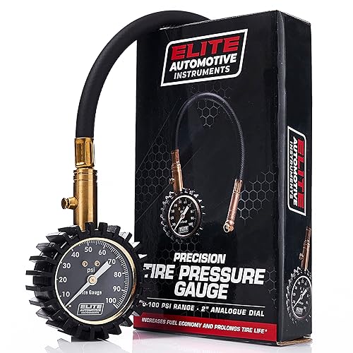 Medidor de presión de neumáticos - 100 PSI