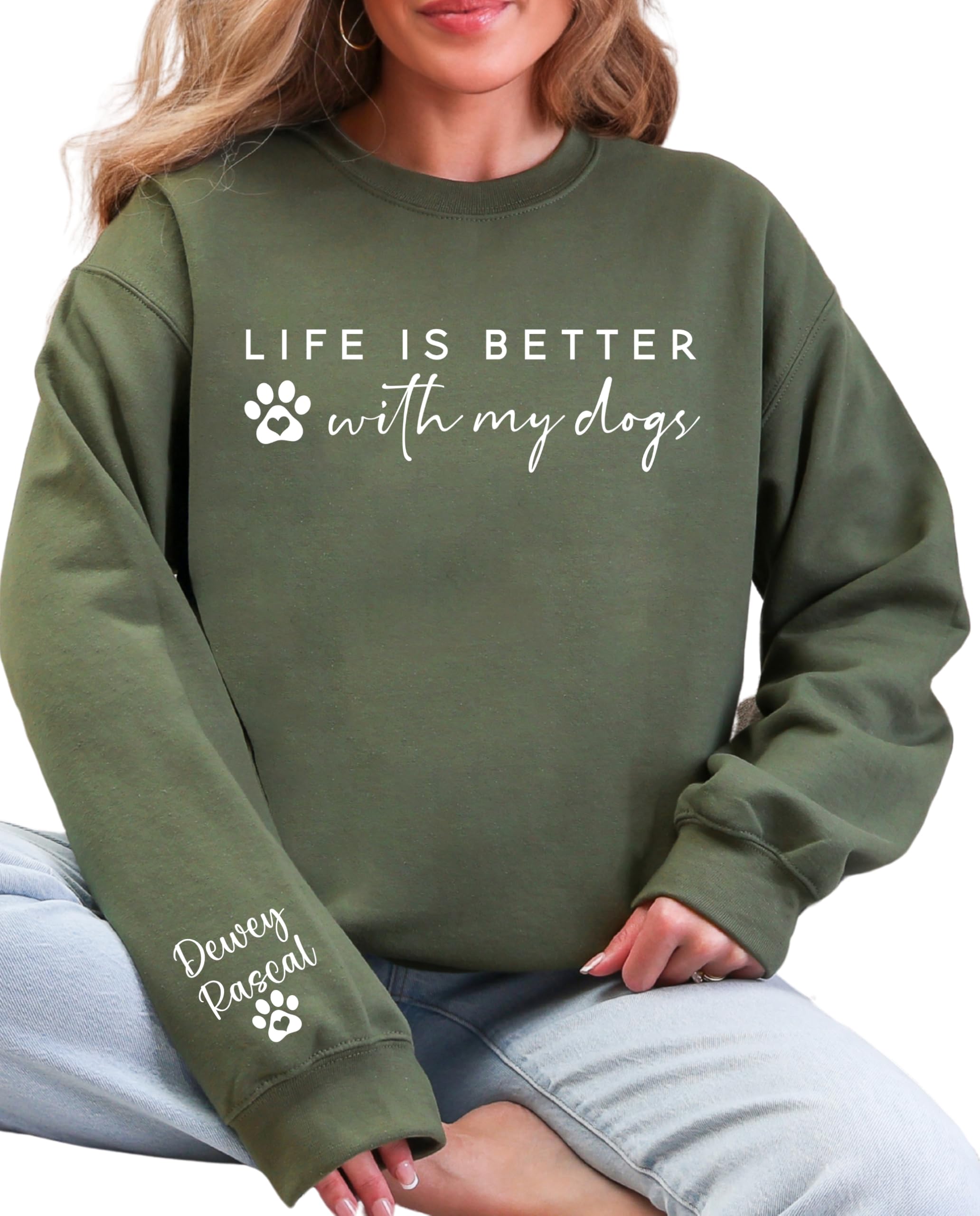 Personalized Fur Mama Crewneck