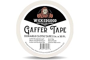 Gaffers Tape for Every Purpose: Leave No Trace, High-Performance Grip