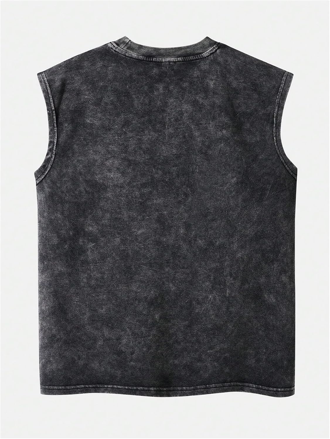 GORGLITTER Men's Sleeveless Summer Casual Tank Tops Graphic Letter Crew Neck Muscle Tees Shirts Tops - Image 2