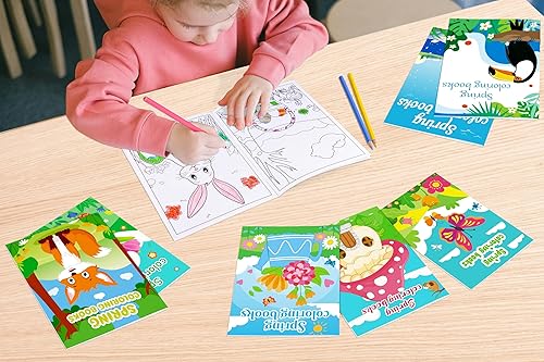 Vista 9 de 90shine 24 libros para colorear de otoño para niños, recuerdos de fiesta a granel para bolsas de regalos de 2-4, 3-5, 4-8 años