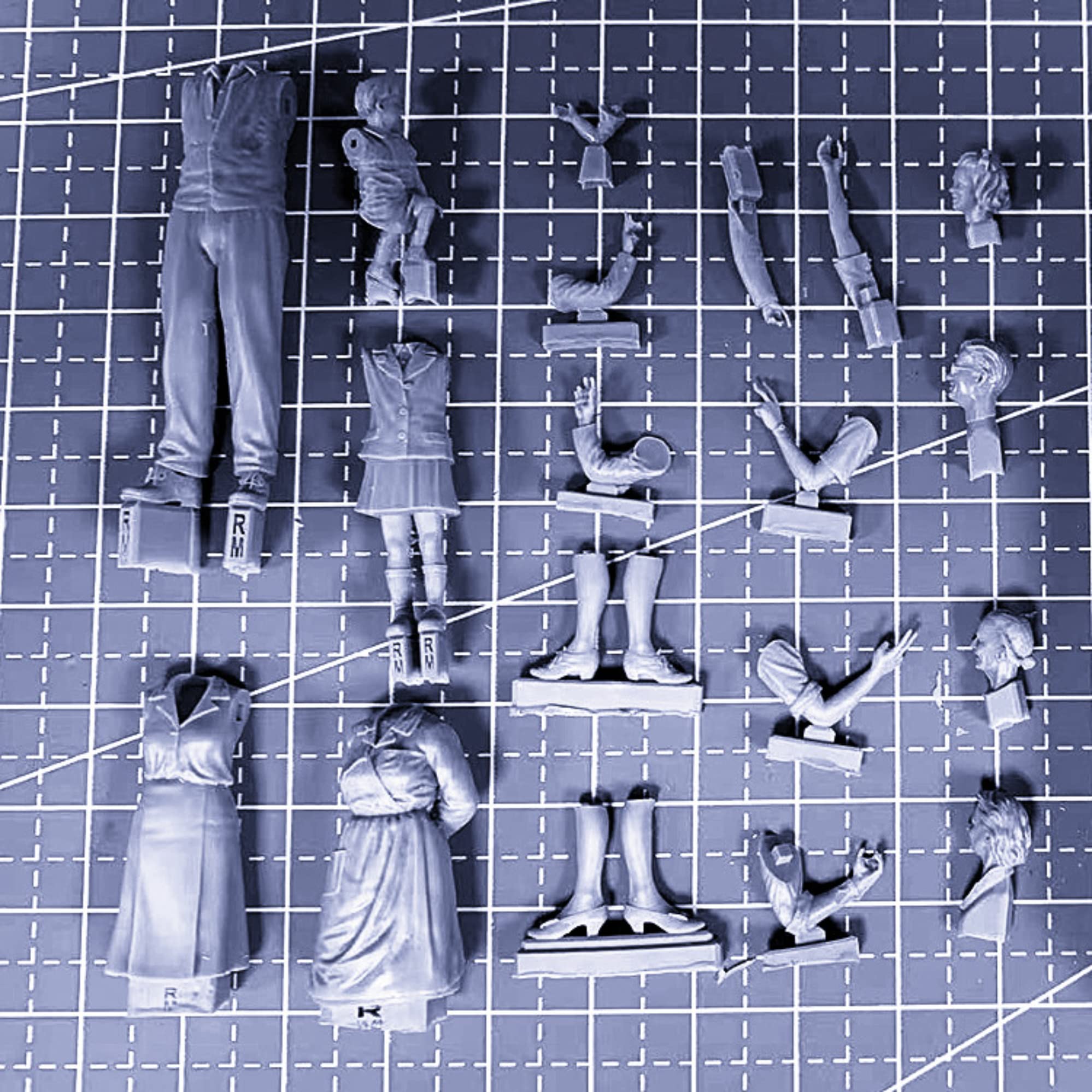 【1/35】 Zestaw modelarski z żywicy europejskiej z żywicy cywilnej, niezmontowany i niepomalowany, miniaturowe części z żywicy (5 osób)//a1IU-9