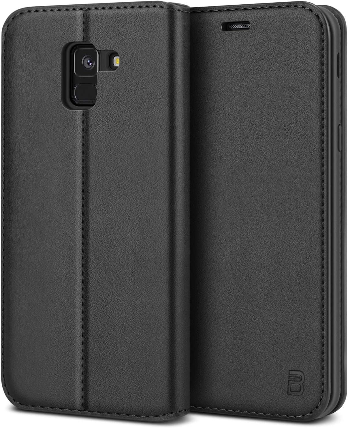Galaxy J3 2016 Cover Pelle PU Magnetica Scomparti LEMAXELERS Custodia Portafoglio Per Galaxy J3 2016 - Cover Con Scomparti Carte Custodia Magnetica Pelle PU - Foto 2