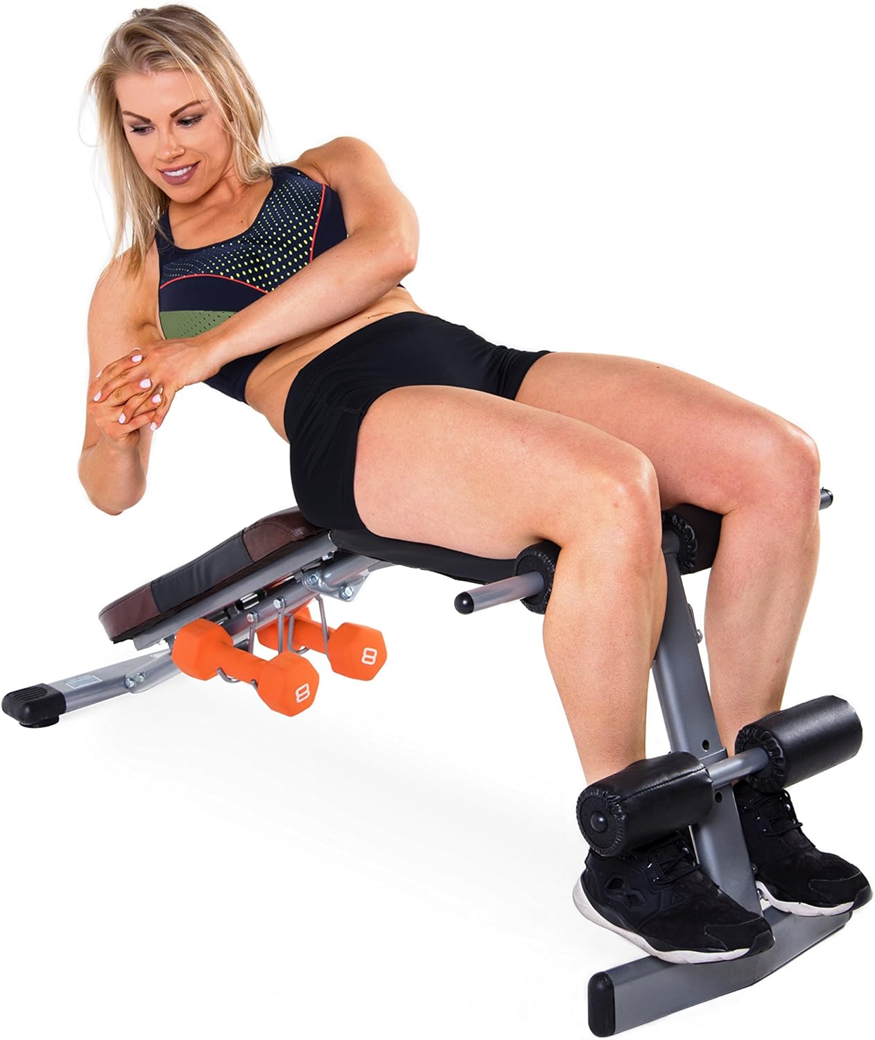 CAP Barbell Flat/Incline/Decline Bench, Brown : Everything Else