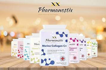 Marine Collagen C+ Supplement - Naticol® 1200 mg Marine Collagen - 60 Capsules for Women & Men - Premium Type 1 Hydrolysed Collagen with Vitamin C - for Skin Bones Joints