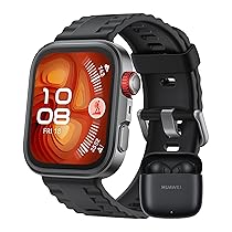 HUAWEI WATCH FIT4 Pro Smartwatch, + Freebuds SE 2 Nero, Ultra-sottile, 1.82″ Schermo in Zaffiro & Lunetta in Lega di Titanio, Fitness Tracker, con App ECG, fino a 10 Giorni, GPS, 30 mesi di Garanzia