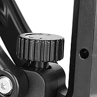 Vista 6 de Z Axis - Agarradera estabilizadora de cámara, rango de rodamientos de 5.1-9.9 lbs, con agarre de doble mango, accesorios de fotografía para cámara
