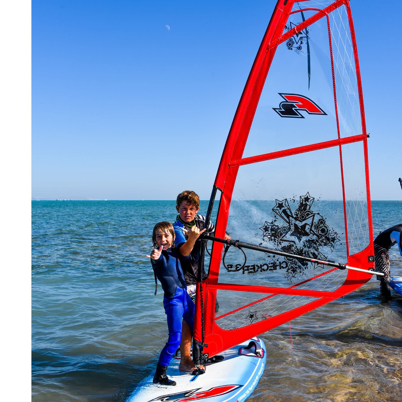 F2 Checker Complete RIGG 4,5 m2 Unisex SUP Sail vela surf vela windsurf