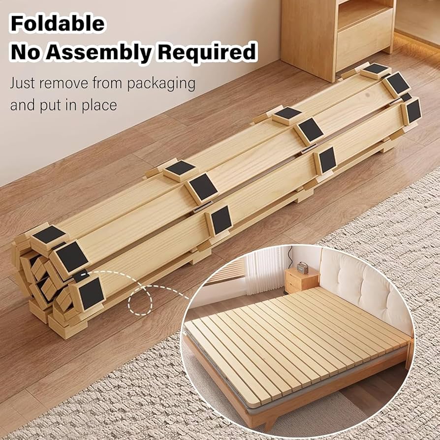 折りたたみベッド 木製スラット 折りたたみベッド 木製スラット