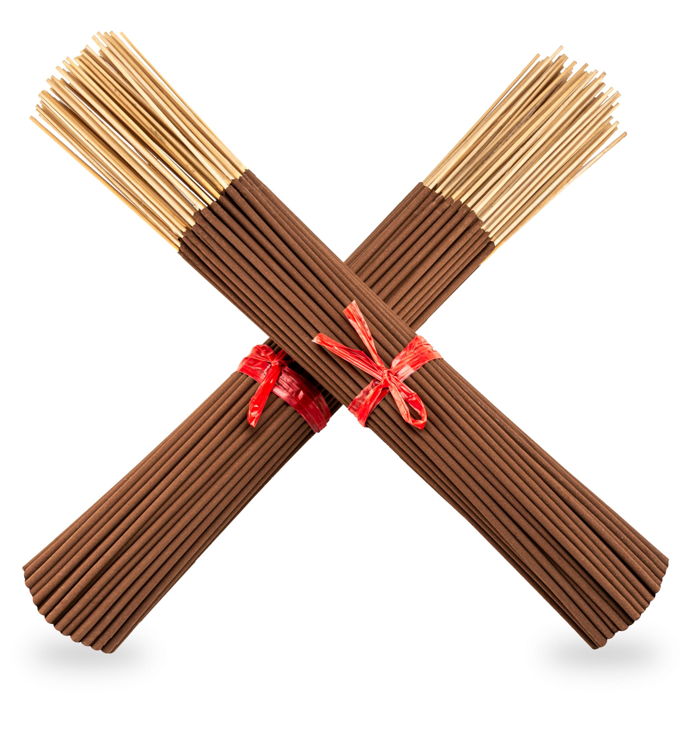 200 Unscented Incense Sticks 11 inch - 100% Natural Joss and Bamboo 11" Blanks - for DIY Aromatherapy Incense Making.