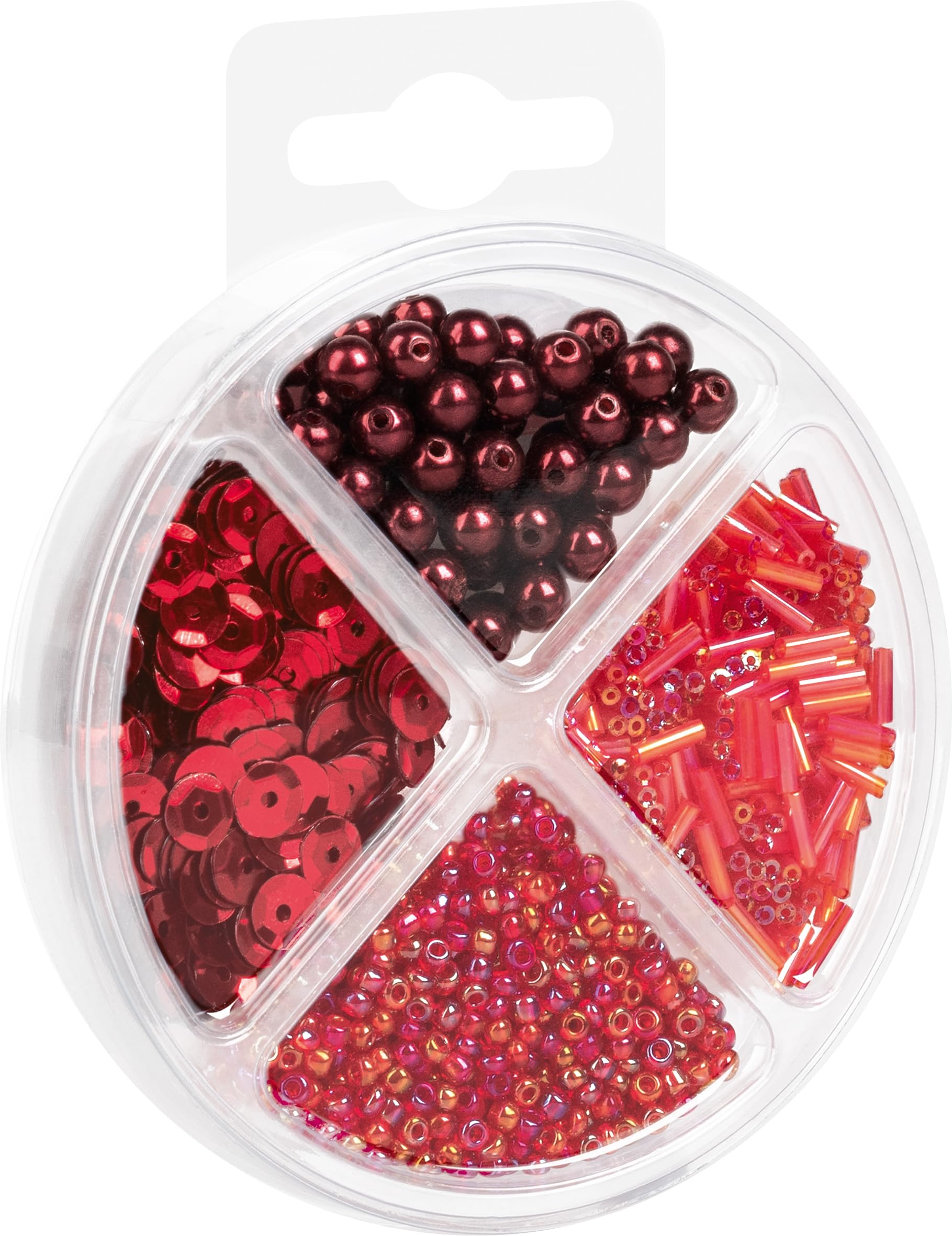 Knorr Prandell Beads and Sequins Set, Red