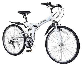 Amazon | 防災サイクル 26型18段変速・Wサスペンション付き