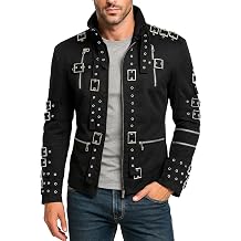 Mens Halloween 80s Rockstar Break Dancer Costume Cotton Jacket