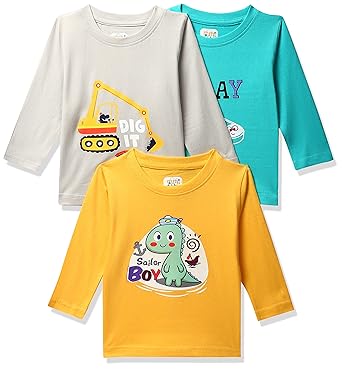 MINITATU Boys Regular T-Shirt