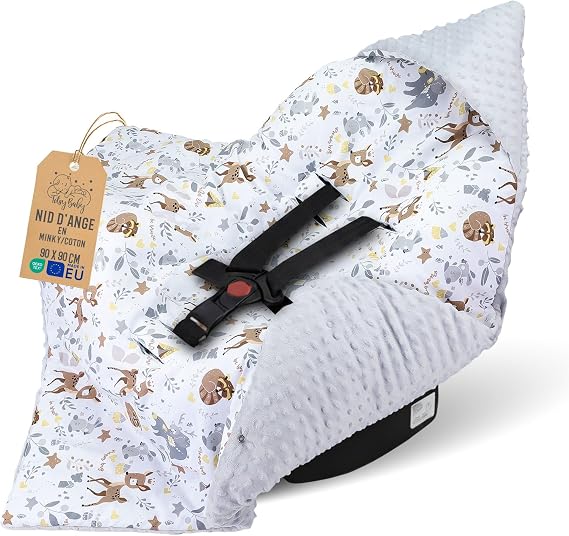 Totsy Baby Nid d'Ange & Couverture Enveloppante Minky Totsy Baby