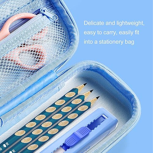 Miniatura 9 de Borrador de empuje, borrador de lápiz, herramienta de escritura para estudiantes, doble extremo, portátil, carcasa de ABS, borrador retráctil