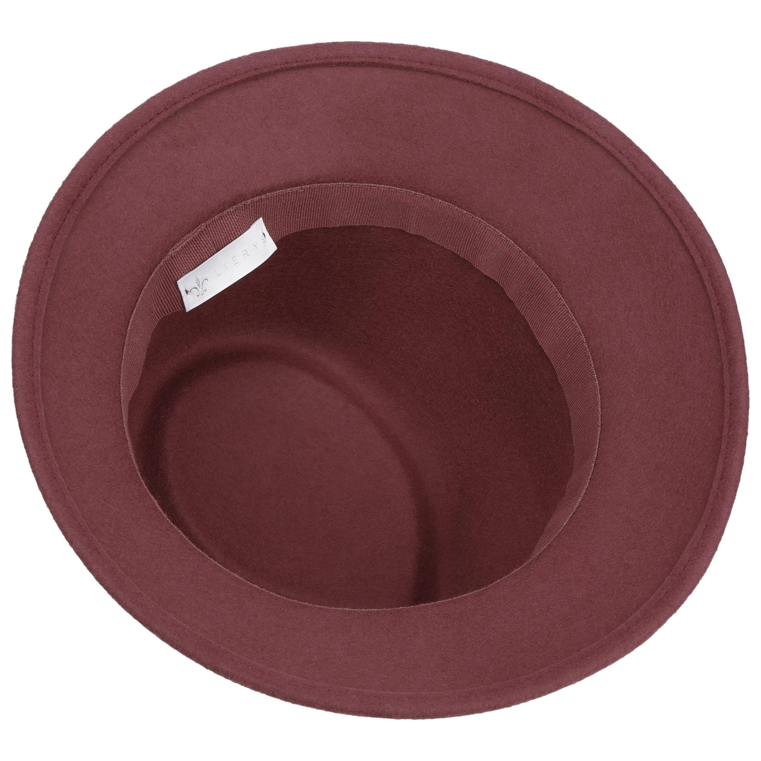 LIERYS Damenhut Filzhut Ripsband Made in Italy Sommer Winter