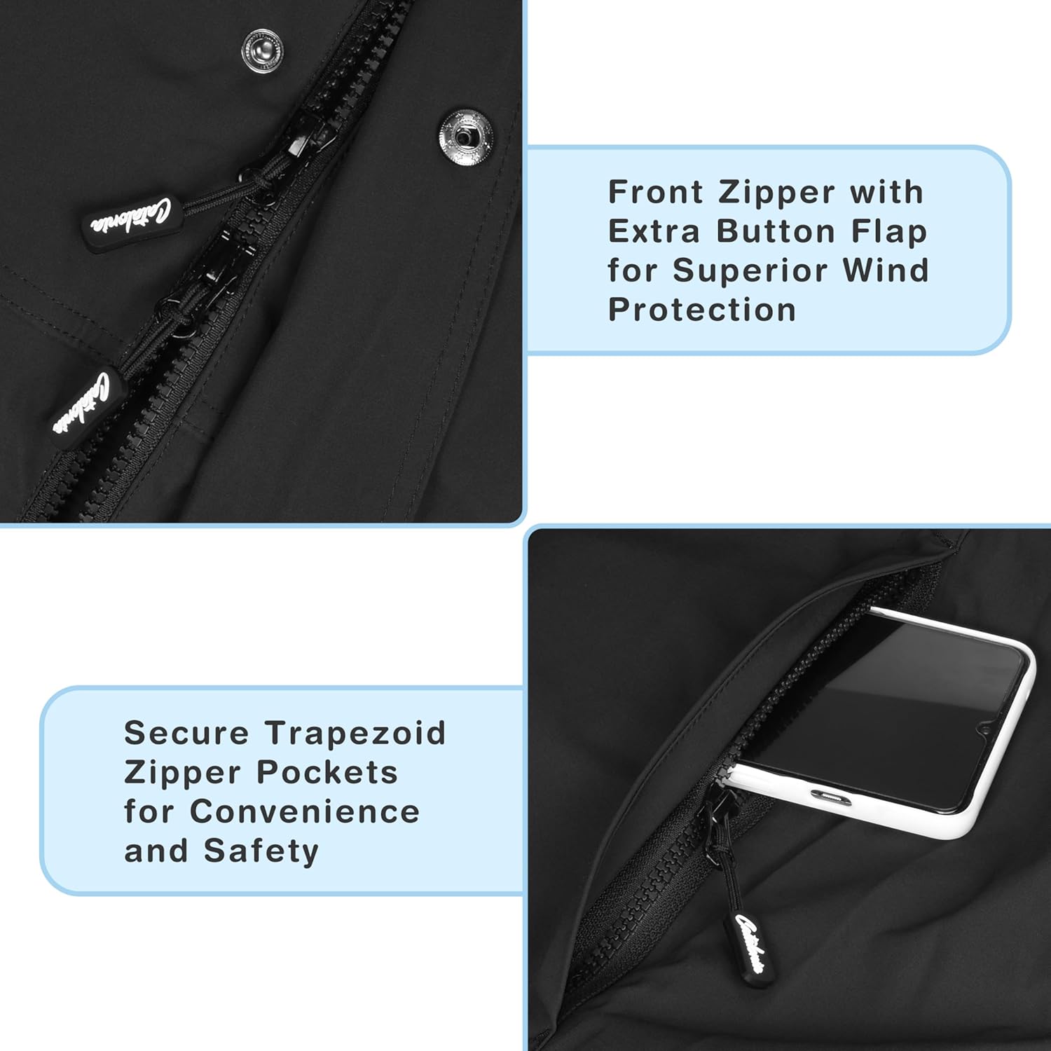 Catalonia Swim Parka for Men Women, Oversized Waterproof Surf Coat, Warm Sherpa Lined Swimmer Jacket - Image 6