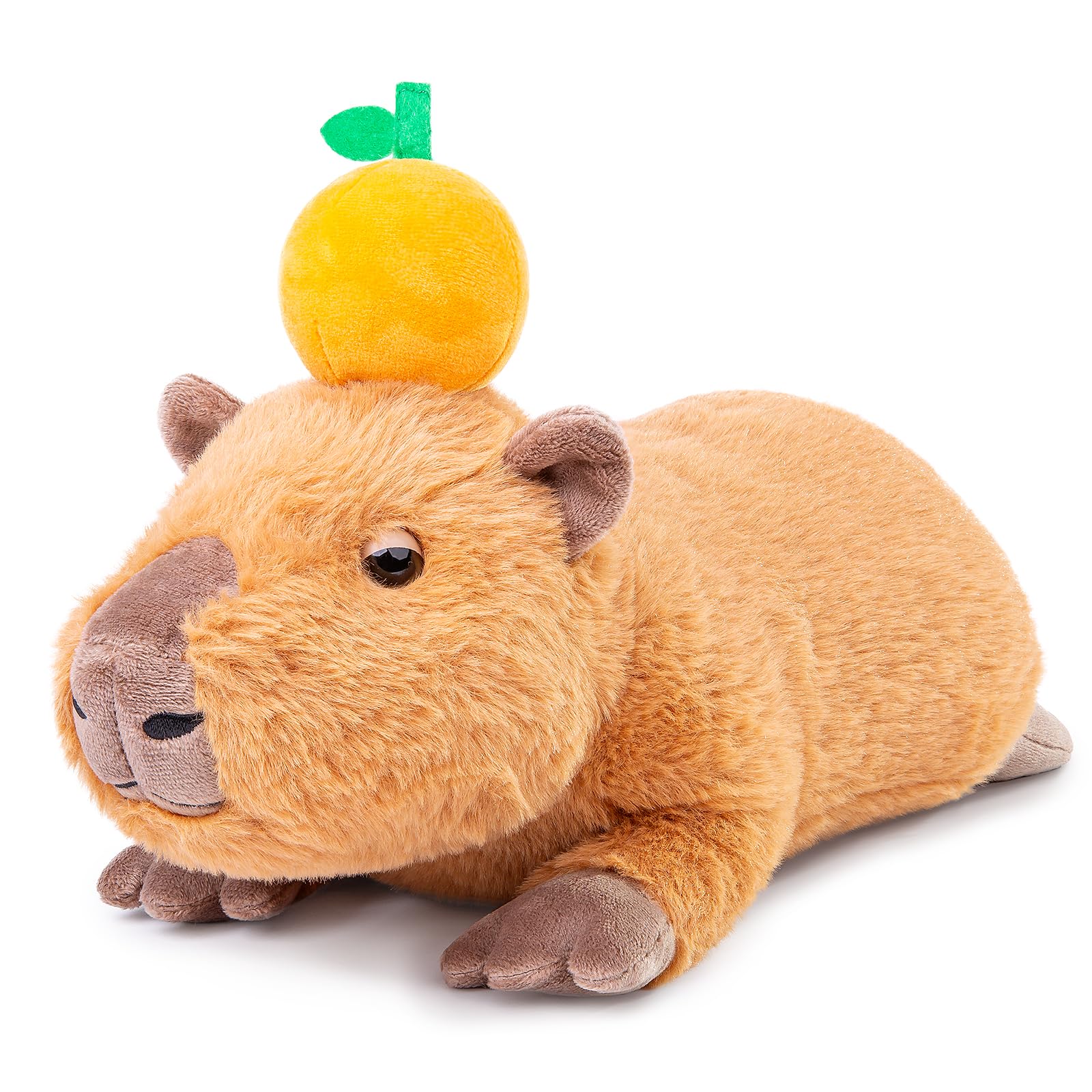 Runxizhou Kuscheltier Capybara Plüschtier Capybara Plüschtier Capybara  Plushie Puppen 23cm (1-St)