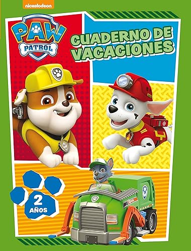 Paw Patrol | Patrulla Canina. Cuaderno de vacaciones - Cuaderno de vacaciones (2 años) (Nickelodeon)