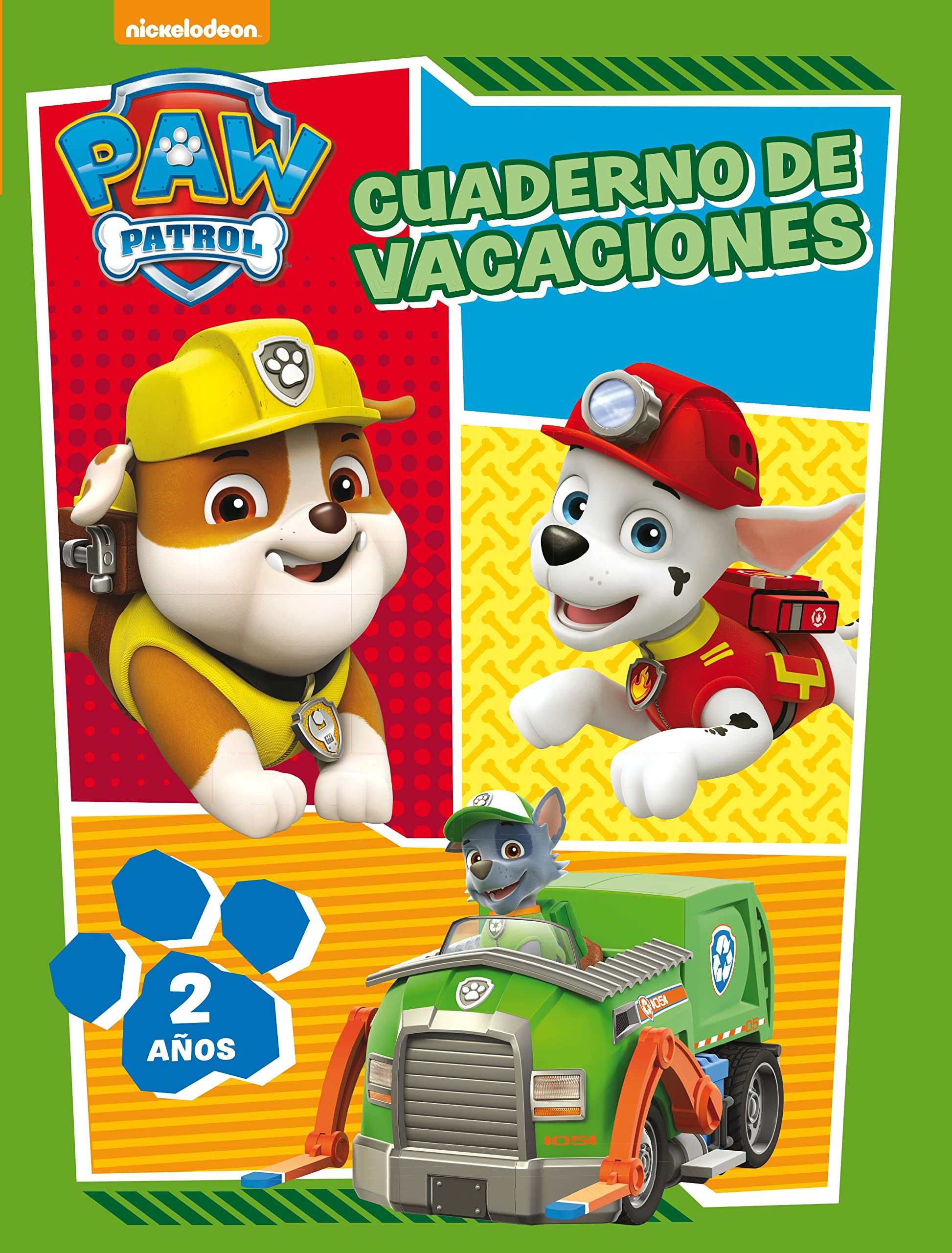 Paw Patrol | Patrulla Canina. Cuaderno de vacaciones - Cuaderno de vacaciones (2 años) (Nickelodeon)