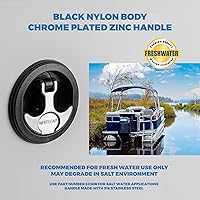 Vista 4 de Whitecap S-0230BC - Pestillo con mango en T, sin bloqueo, color negro