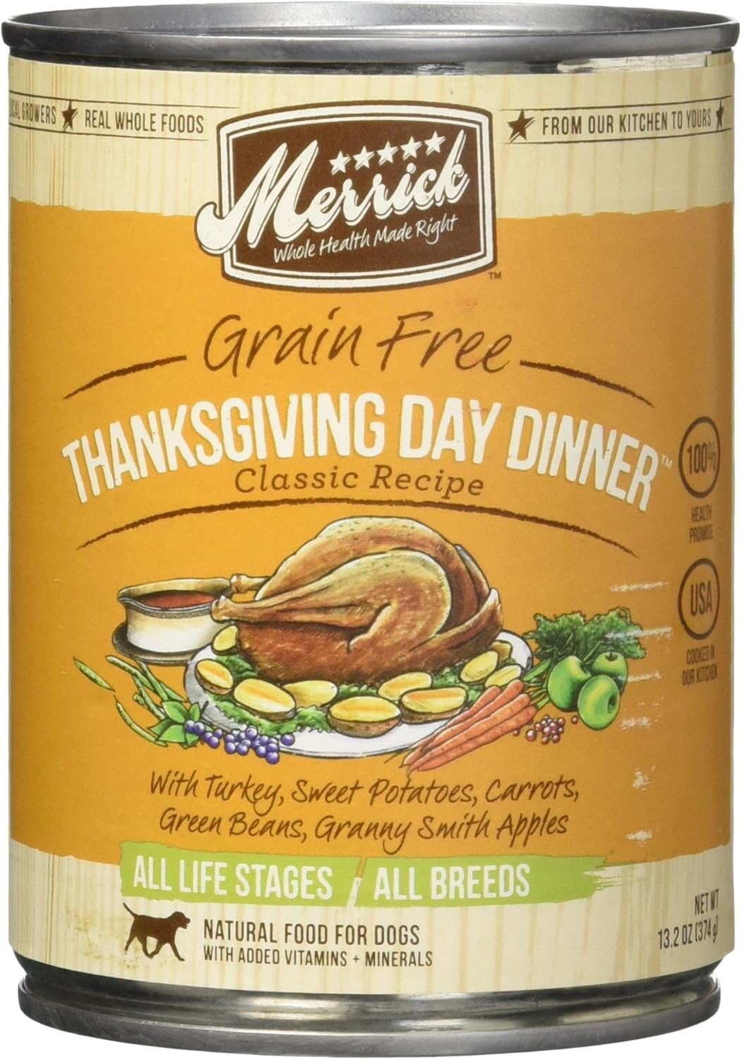 Merrick Classic Grain Free Thanksgiving Day Dinner Canned Dog Food