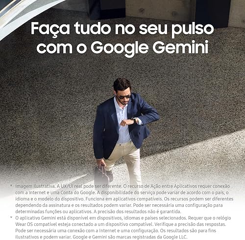 Miniatura 9 de Samsung Galaxy Watch 8 | 40 mm | Reloj inteligente AI con pantalla AMOLED de 1,34", Wear OS 6, Wi-Fi, Bluetooth, frecuencia cardíaca, GPS,