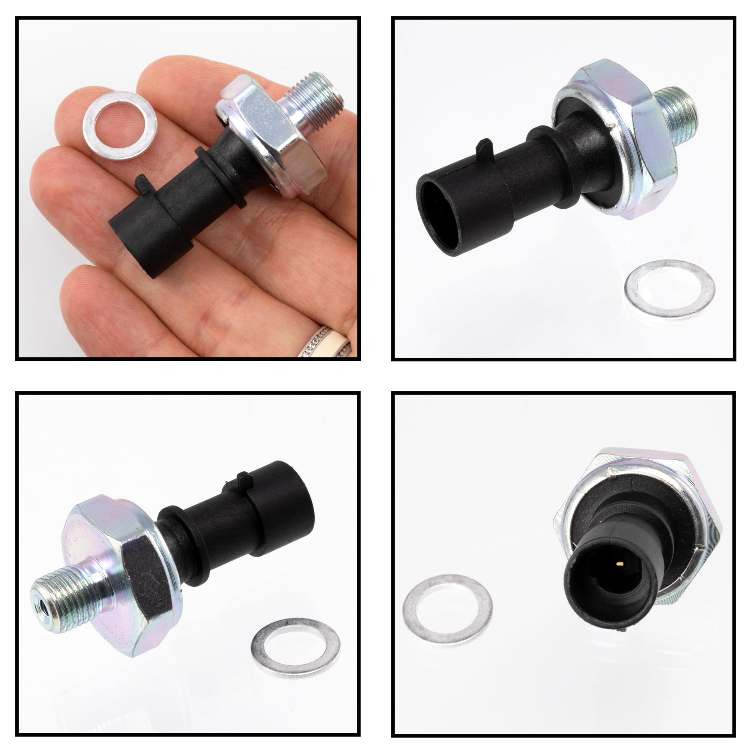 AERZETIX - Sensore - Pressione olio - Compatibile con 1238696 90534902 55581588 55354325 1252573/55 1247680 93190643 - C40286