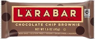 Larabar Gluten Free Bar, Chocolate Chip Brownie, 1.6 oz Bars (16 Count)