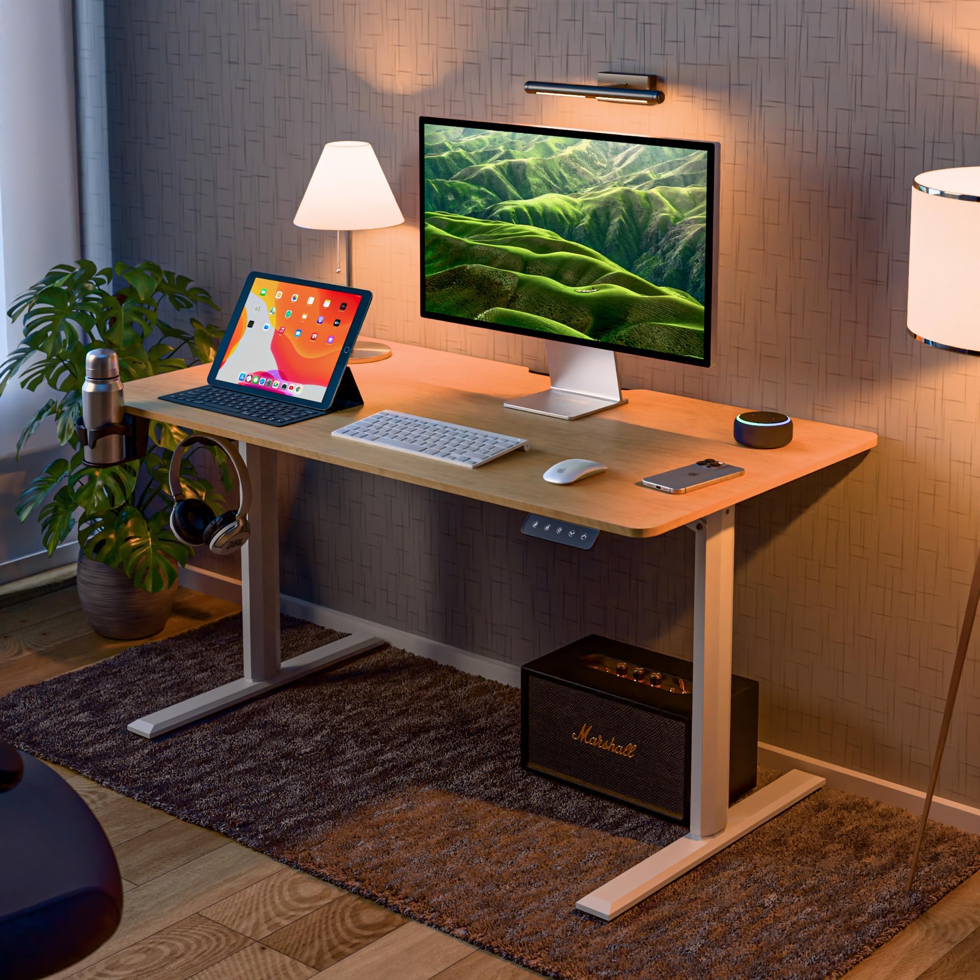 Green Soul Imperium Height Adjustable Table for Office Work | Everyday