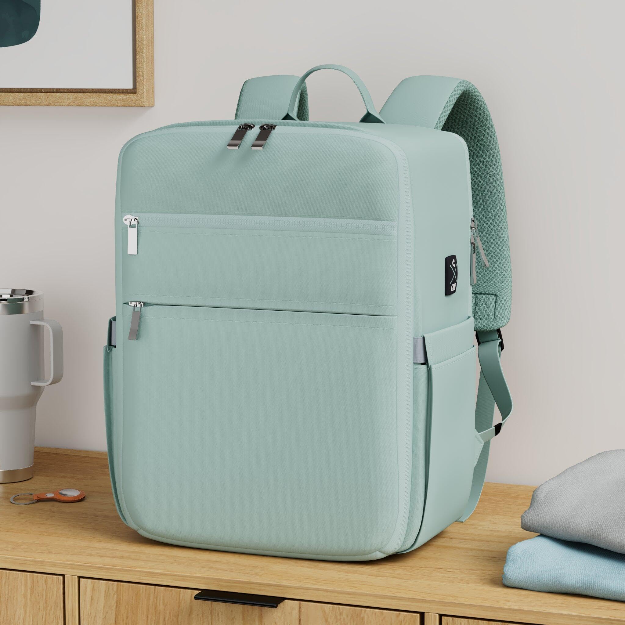 Bagage Cabine 45x36x20 pour Easyjet Sac à Dos Voyage Cabine Bagage a Main Sac Antivol Sac Humide Dos Ordinateur Portable avec Port USB