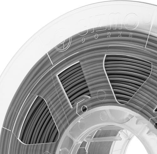 Miniatura 7 de Gizmo Dorks Filamento ABS de 0.069 pulgadas  2.2 libras para impresoras 3D, cambio de color gris a blanco