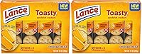 Vista 11 de Lance Galletas tipo sándwich, queso cheddar tostado, 8 paquetes envueltos individualmente, 6 sándwiches cada uno