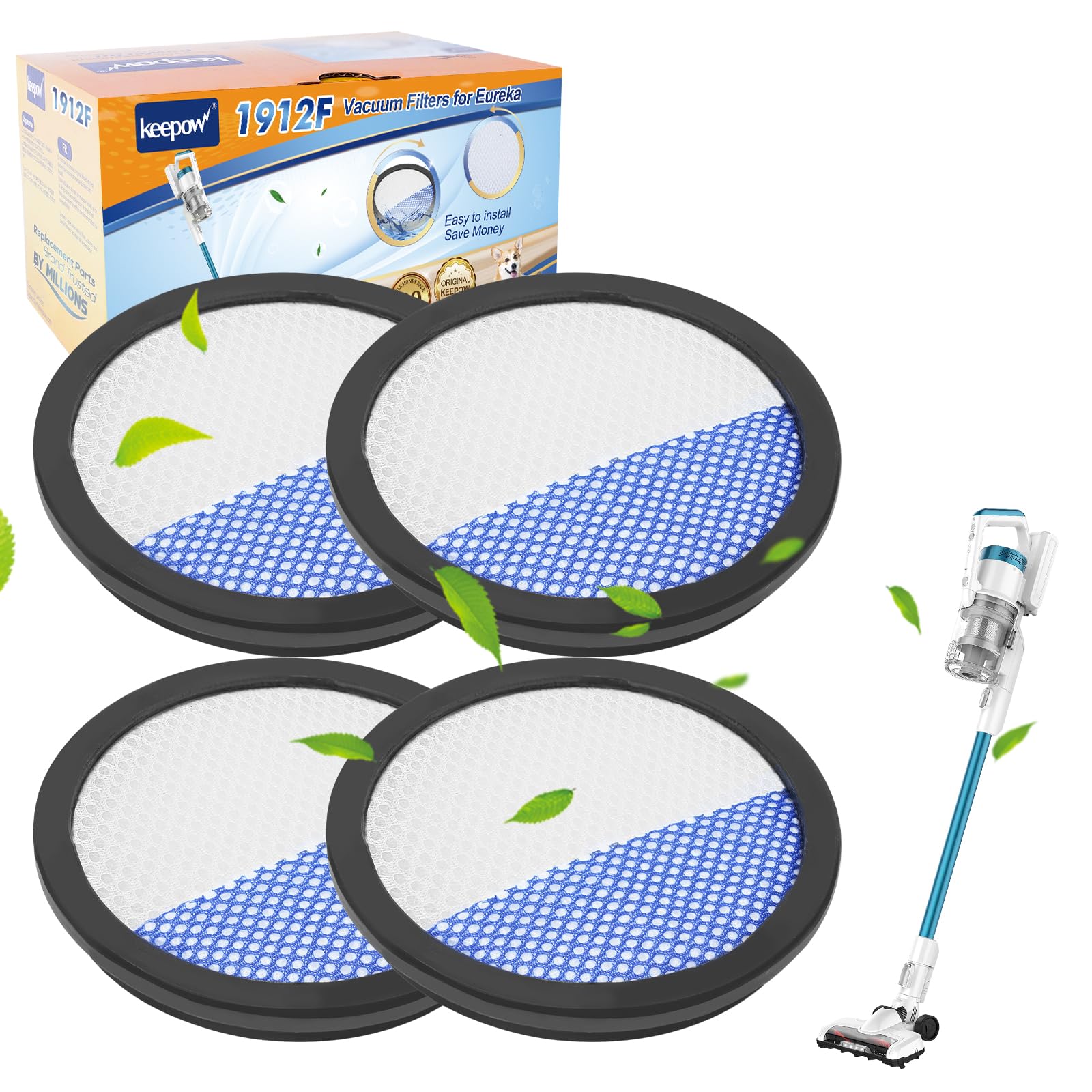 Amazon.com - KEEPOW Vacuum Filters Compatible with Eureka