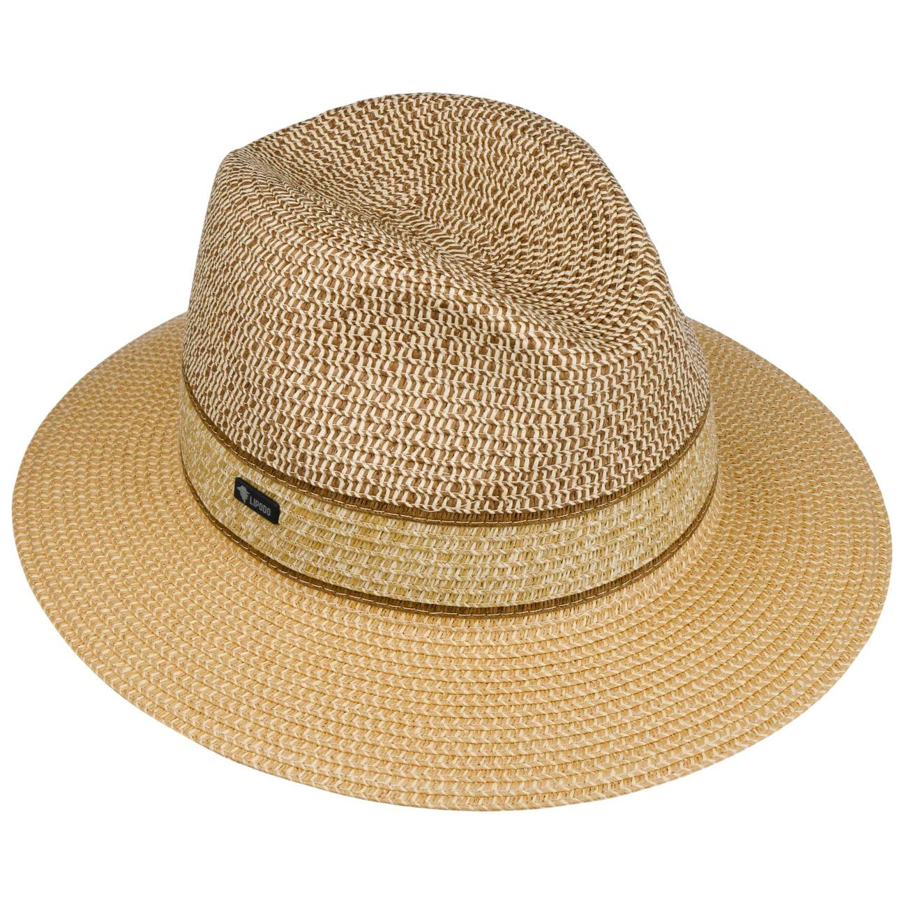 LIPODO Cardello Traveller Cappello di Paglia Prodotto in Italia Uomo Primavera Estate