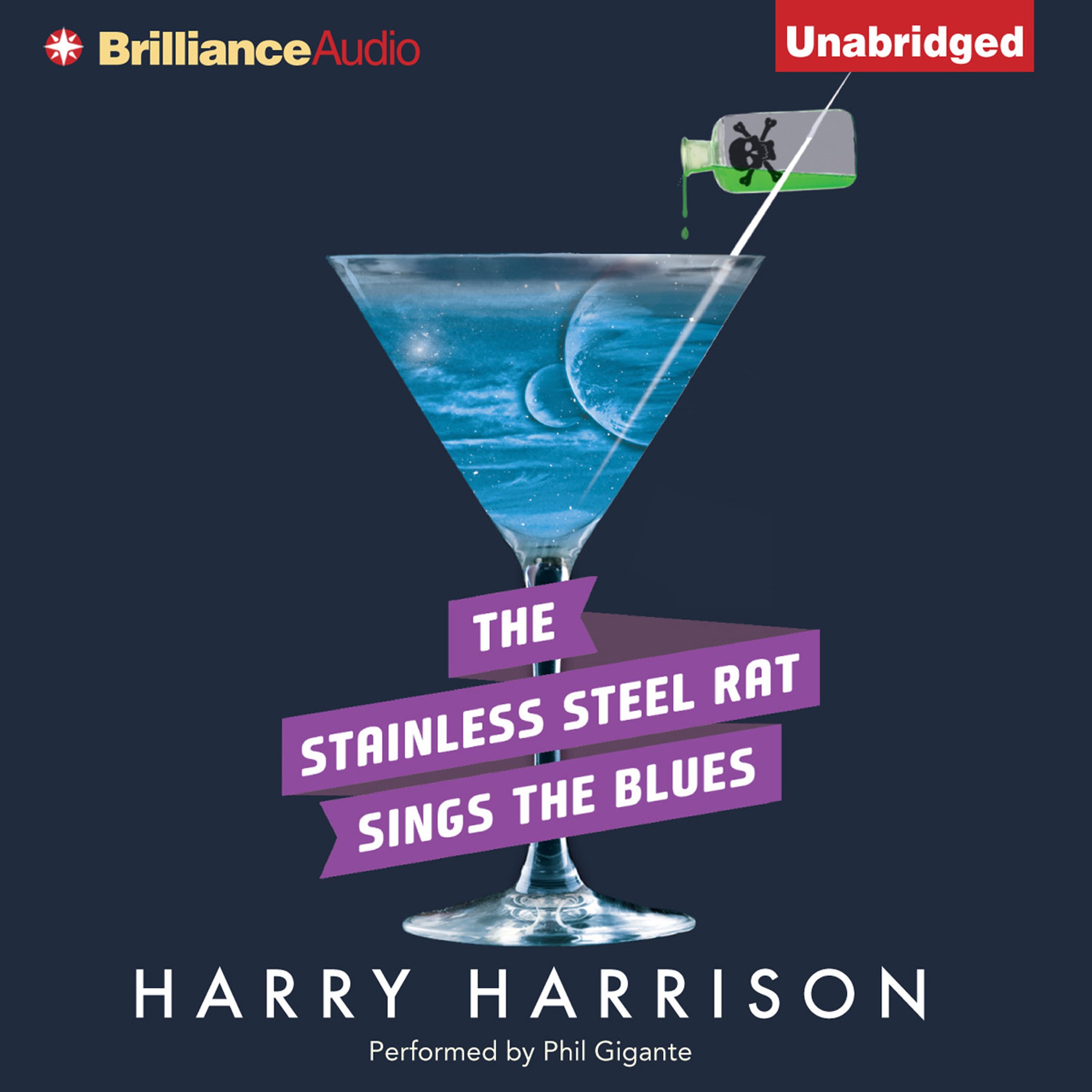 Cover art for The Stainless Steel Rat Sings the Blues