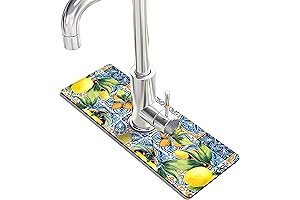 Kitchen Sink Faucet Splash Guard Draining Mat