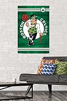 Vista 2 de Trends International Boston Celtics-Logo 14 - Póster de pared premium, 22.375 x 34 pulgadas
