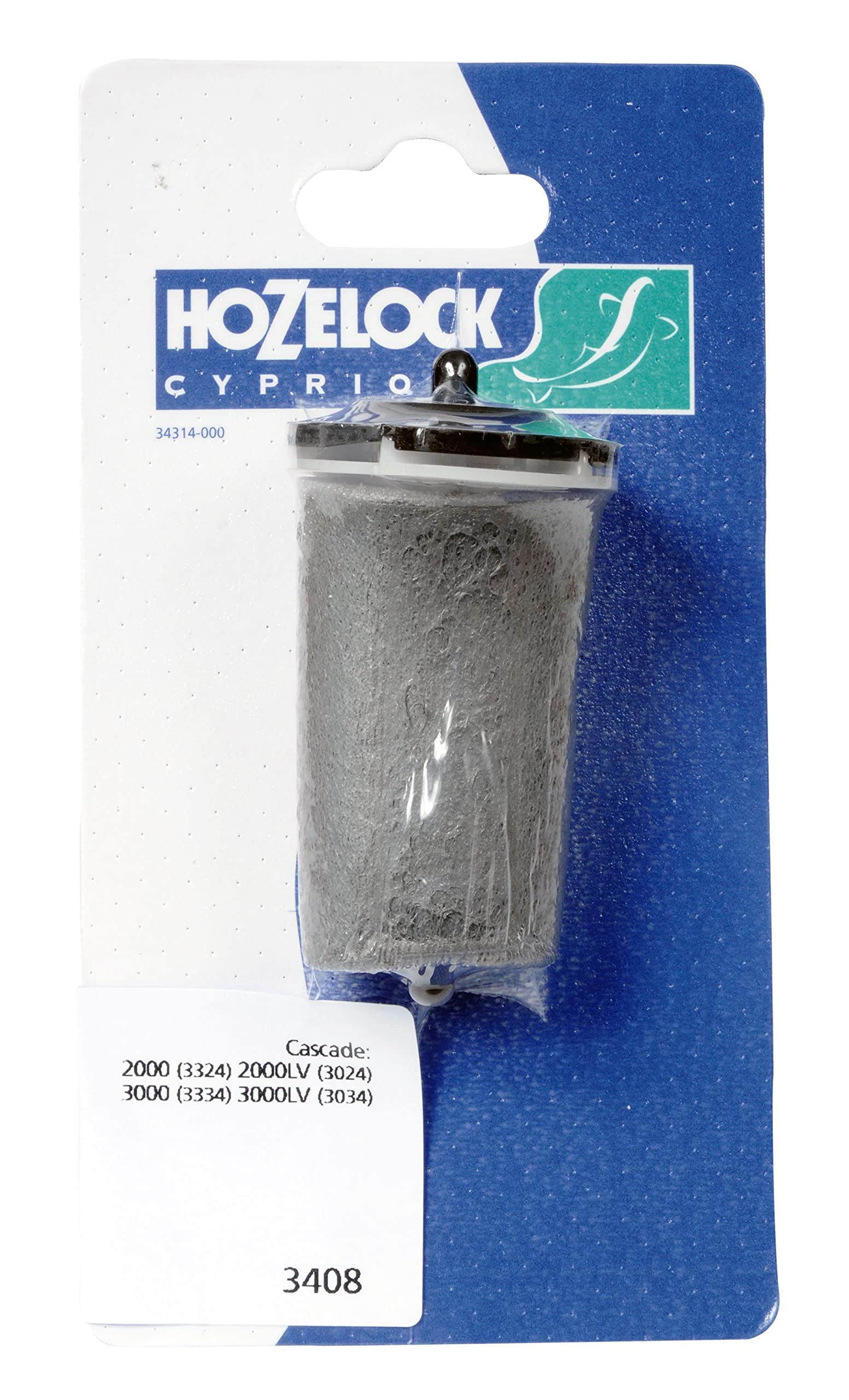 Hozelock Cascade 2000/3000 replacement pond pump impeller Hozelock Code 3408T