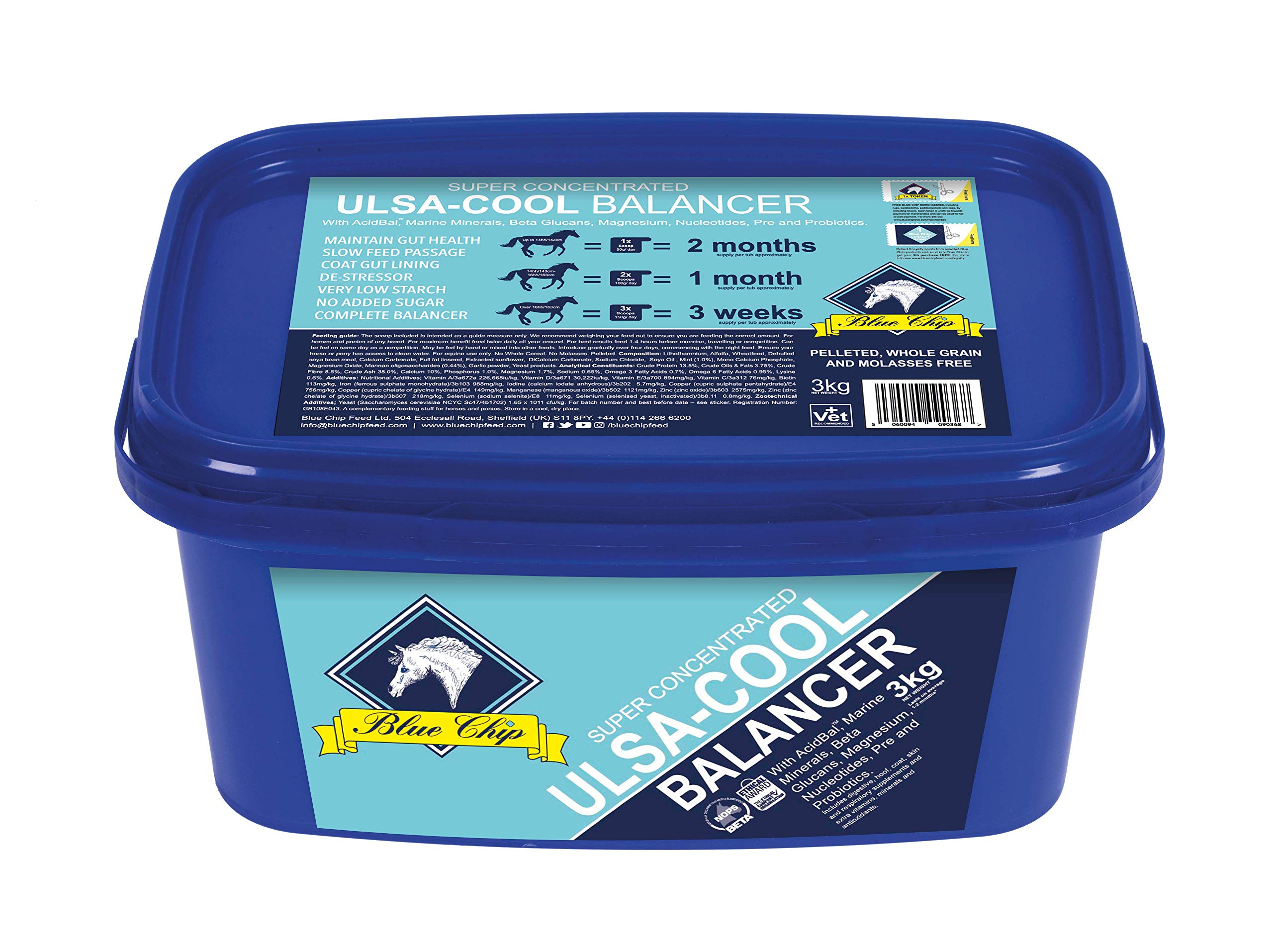 Blue Chip Feed Super Concentrated Ulsa-Cool Balancer clear