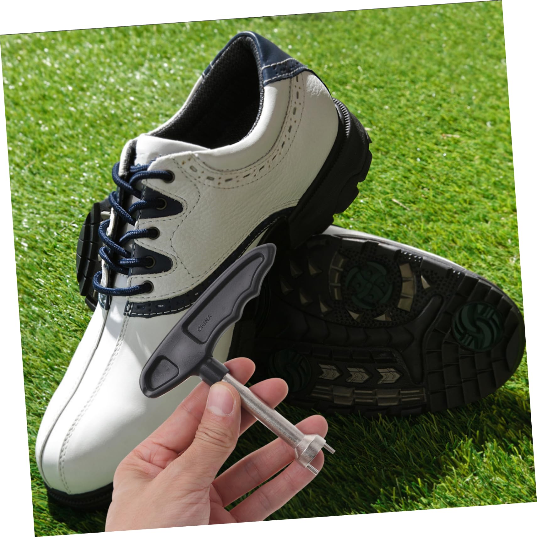 YARNOW Replacement Spikes for Golf Shoes Professional Removal Wrench Golfing Supplies