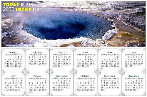 Miniatura 1 de Calendario magnético 2023  Imán de calendario  Today is my Lucky Day  Edición #39