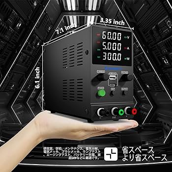 Amazon.co.jp: Jesverty 直流安定化電源新型SPS-6005M（60V/5A