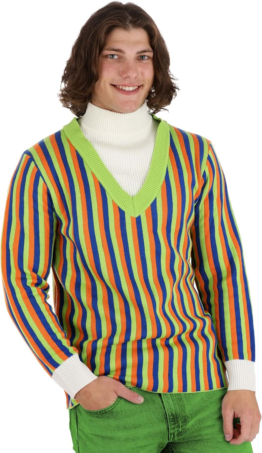 Sesame Street Bert Sweater for Adults | Bert & Ernie Cosplay Sweaters | Muppets Cosplay Apparel