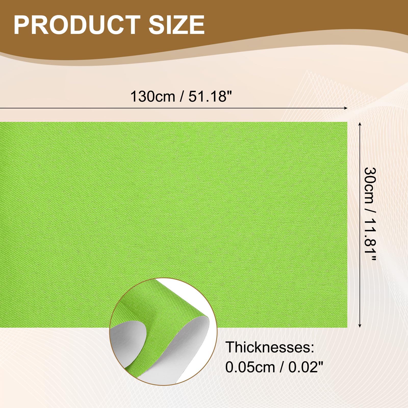 PATIKIL Book Binding Cloth, 51 x 11 Inches Book Cloth for Binding Repairing Fabric Surface Paper Backed Bookbinding Supplies - Image 2