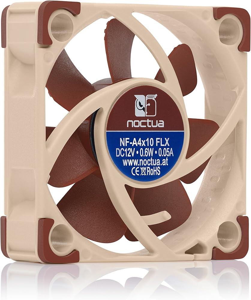 Noctua NF-A4x10 FLX, Premium Quiet Fan, 3-Pin thumbnail 2