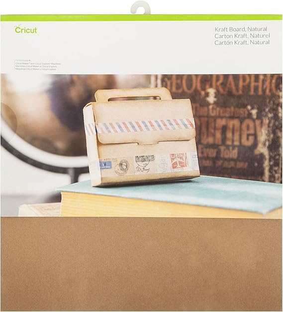 Cricut Set de 20 Cartons Kraft, Plastique, Multicolore, 4.3 x 30.5 x 1 cm PC2003825