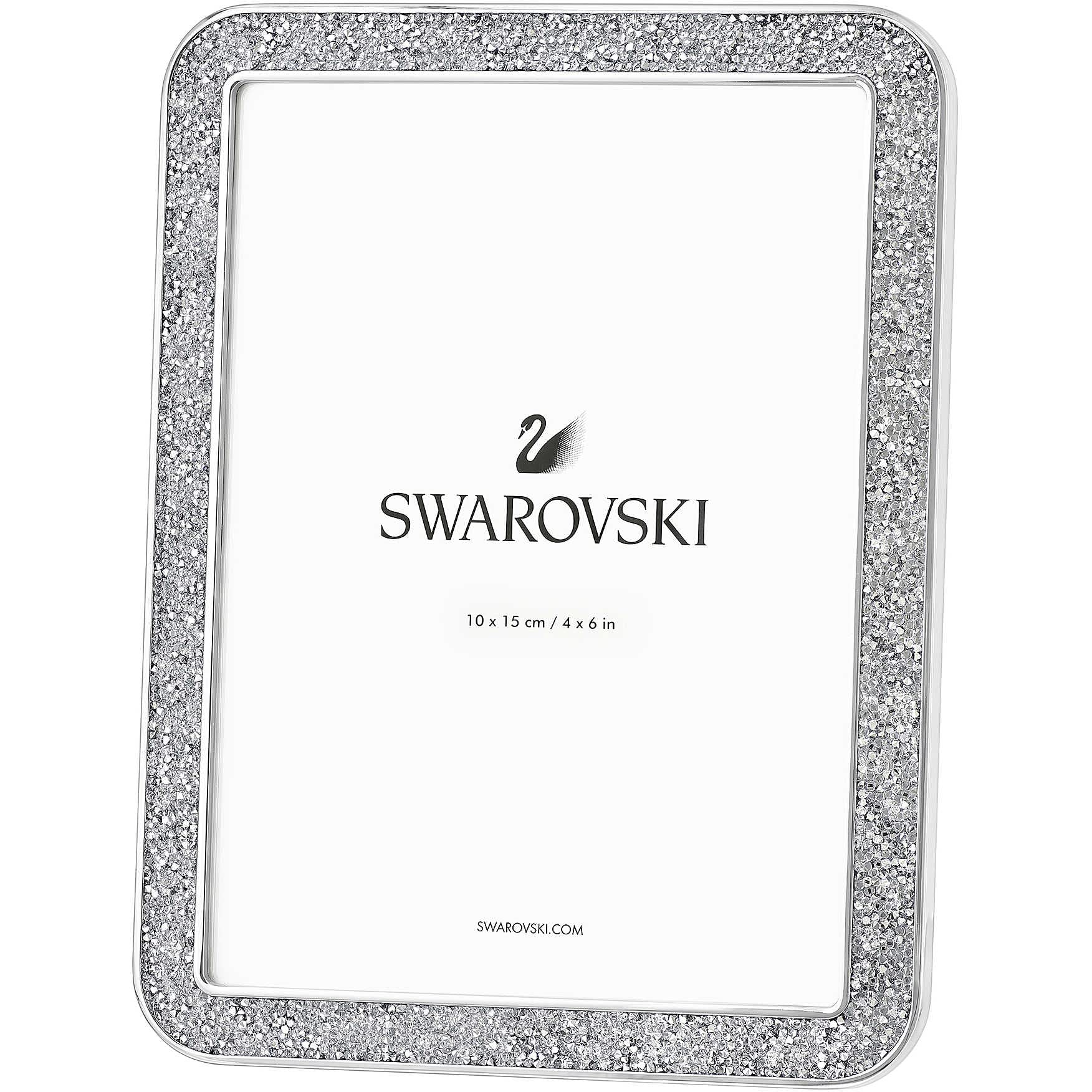 Swarovski Silver Minera Picture Frame, Small, Tone